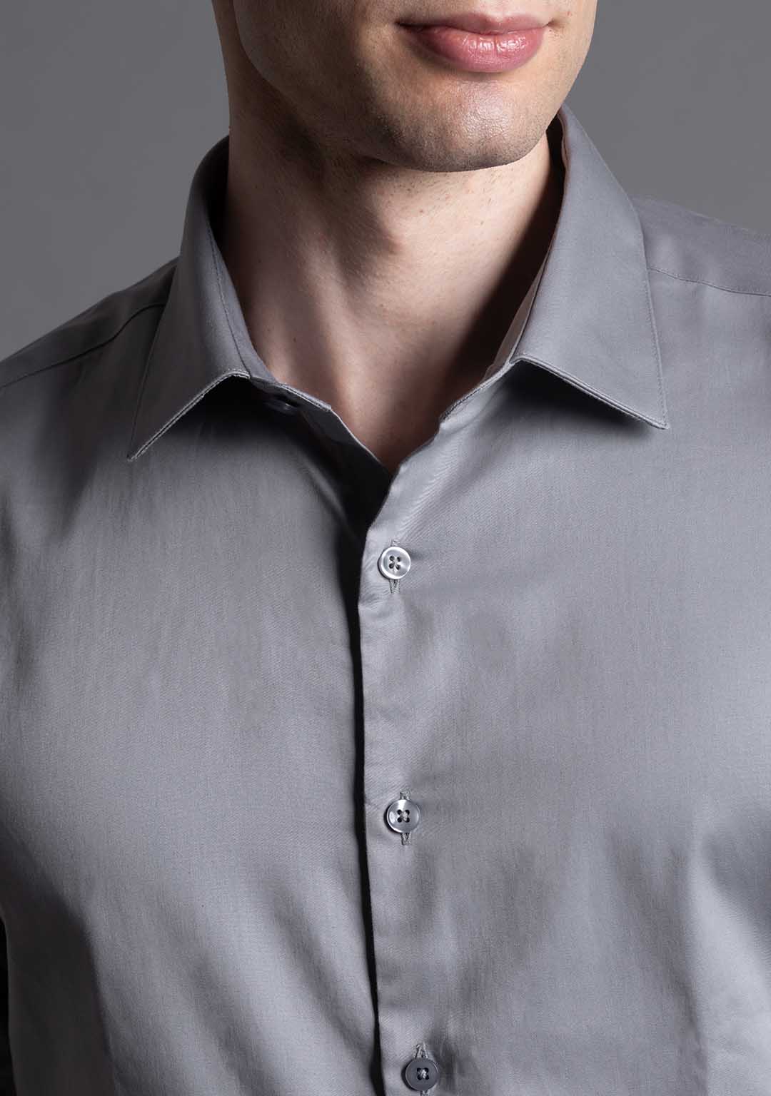 Business Class Shirt in Alloy