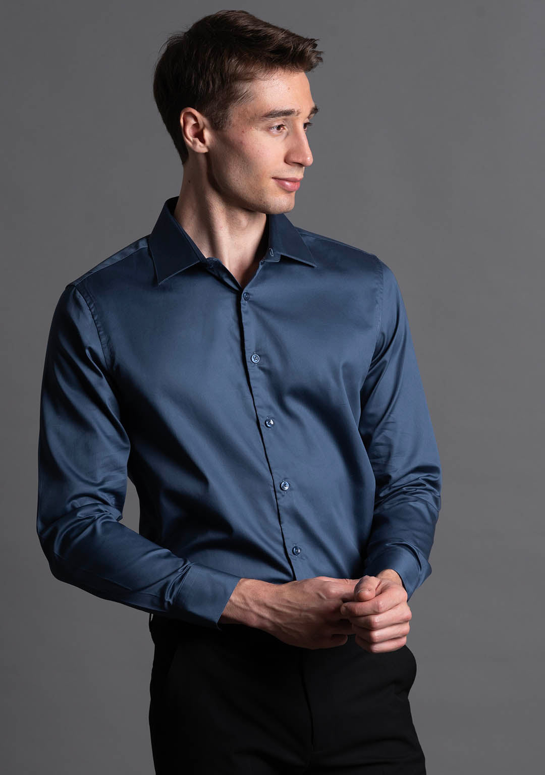 Business Class Shirt in French Blue