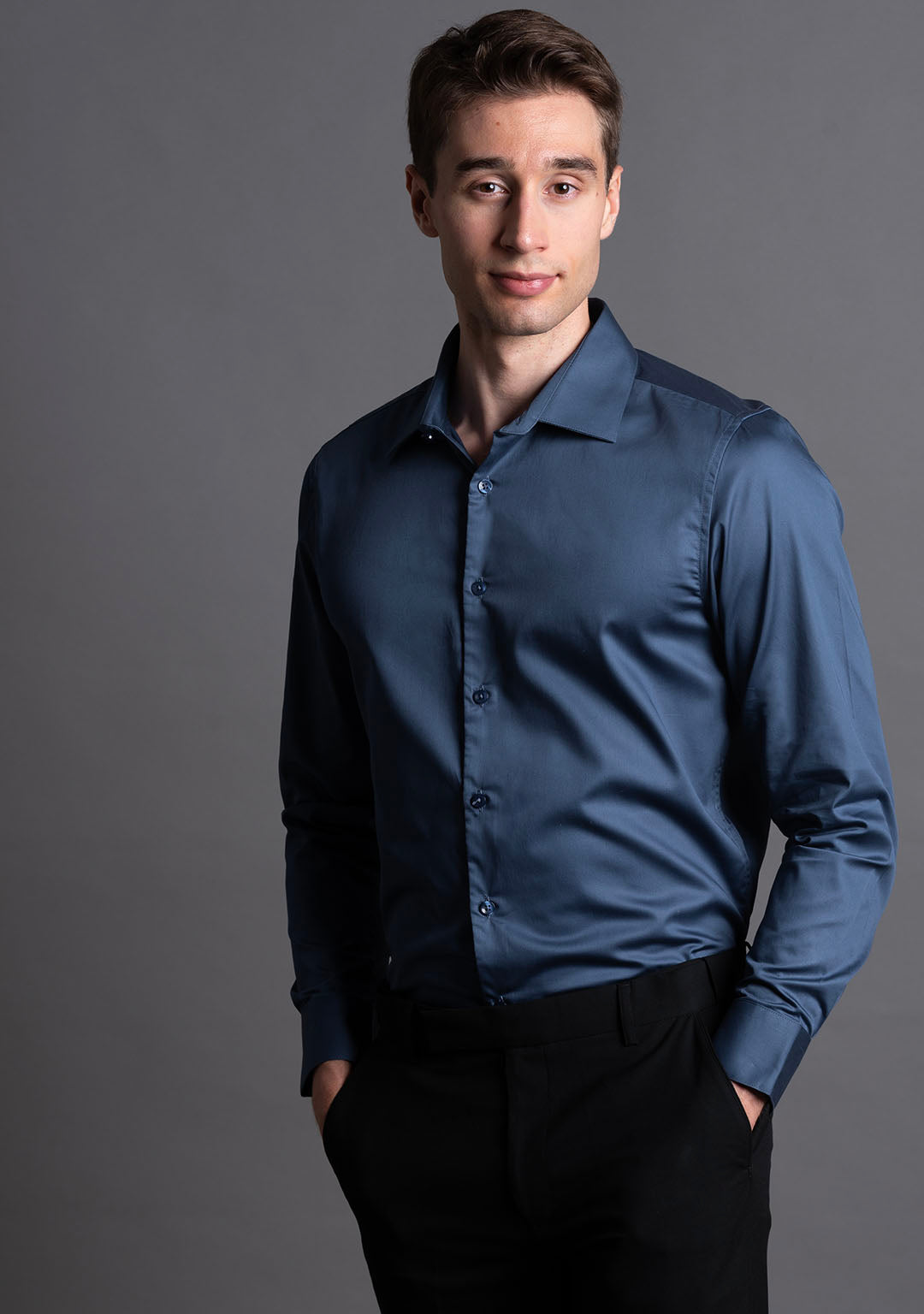 Business Class Shirt in French Blue