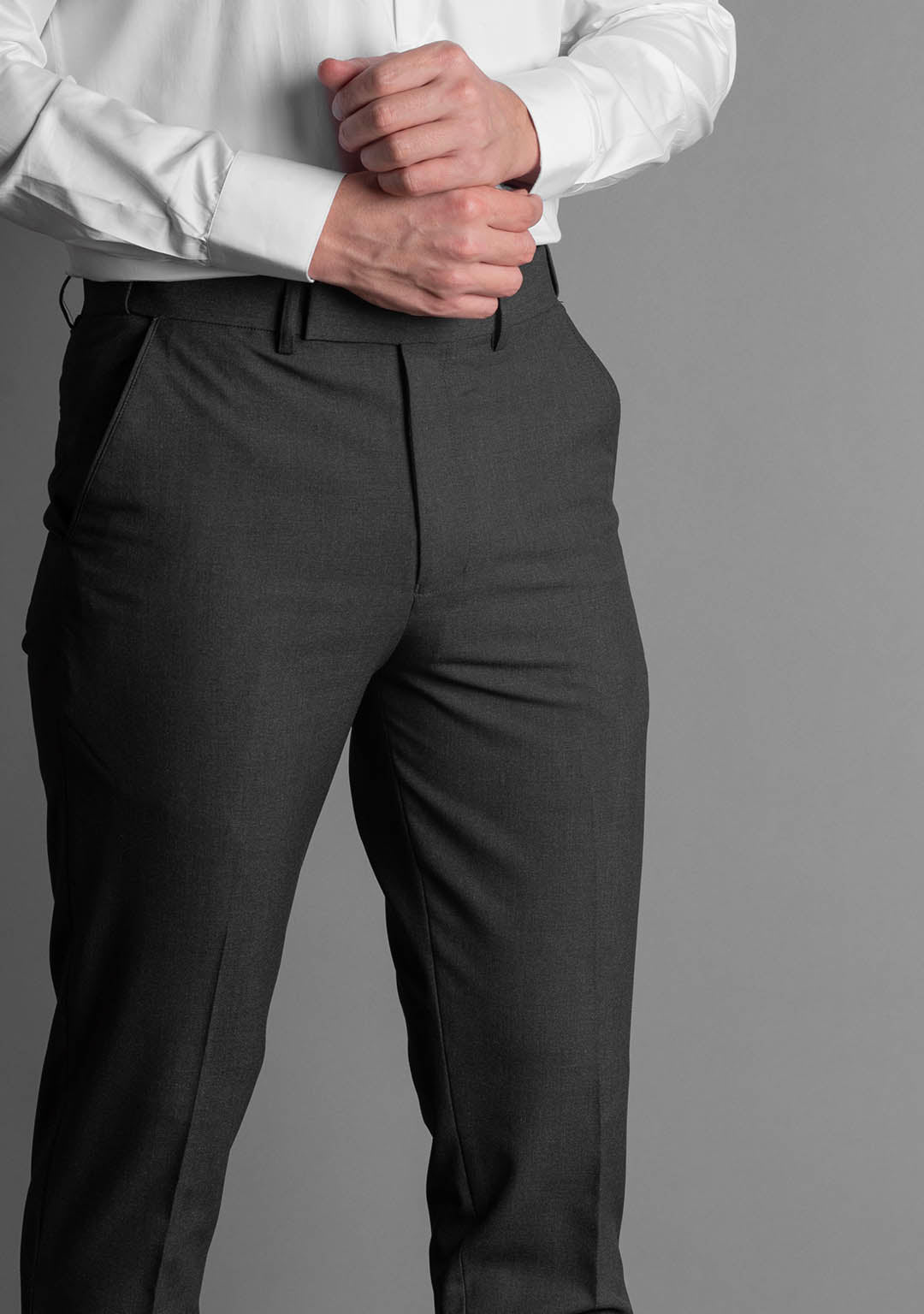 Elite Trousers in Grey Magnet