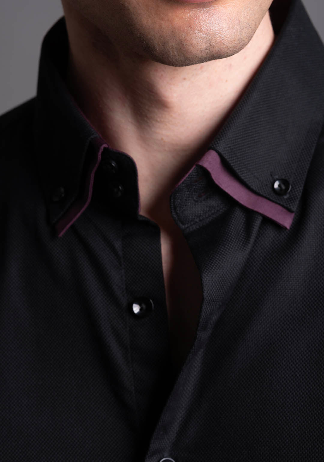 Double Collar in Black