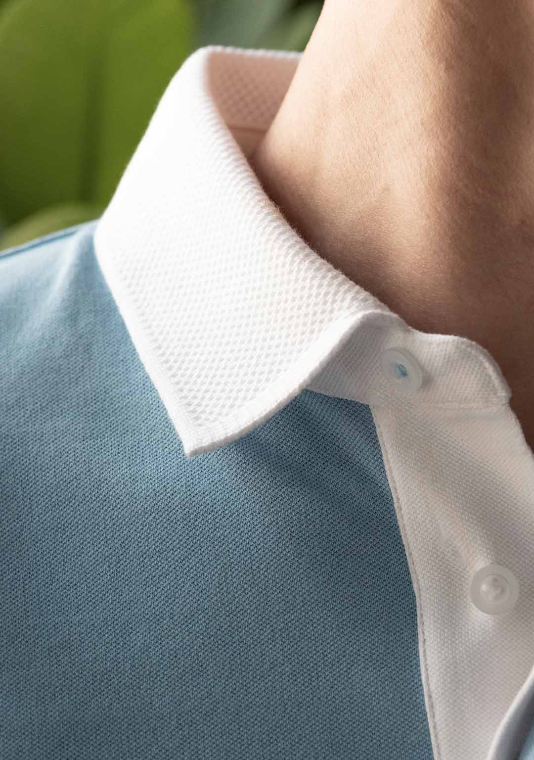 Luxury Polo in Placid Blue