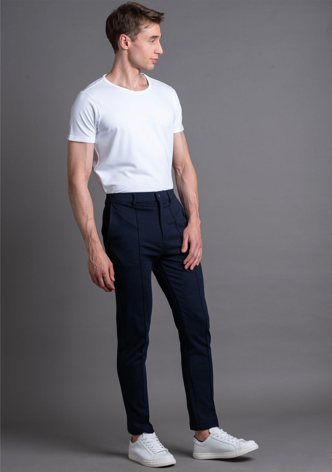 Transit Pants in Dark Navy