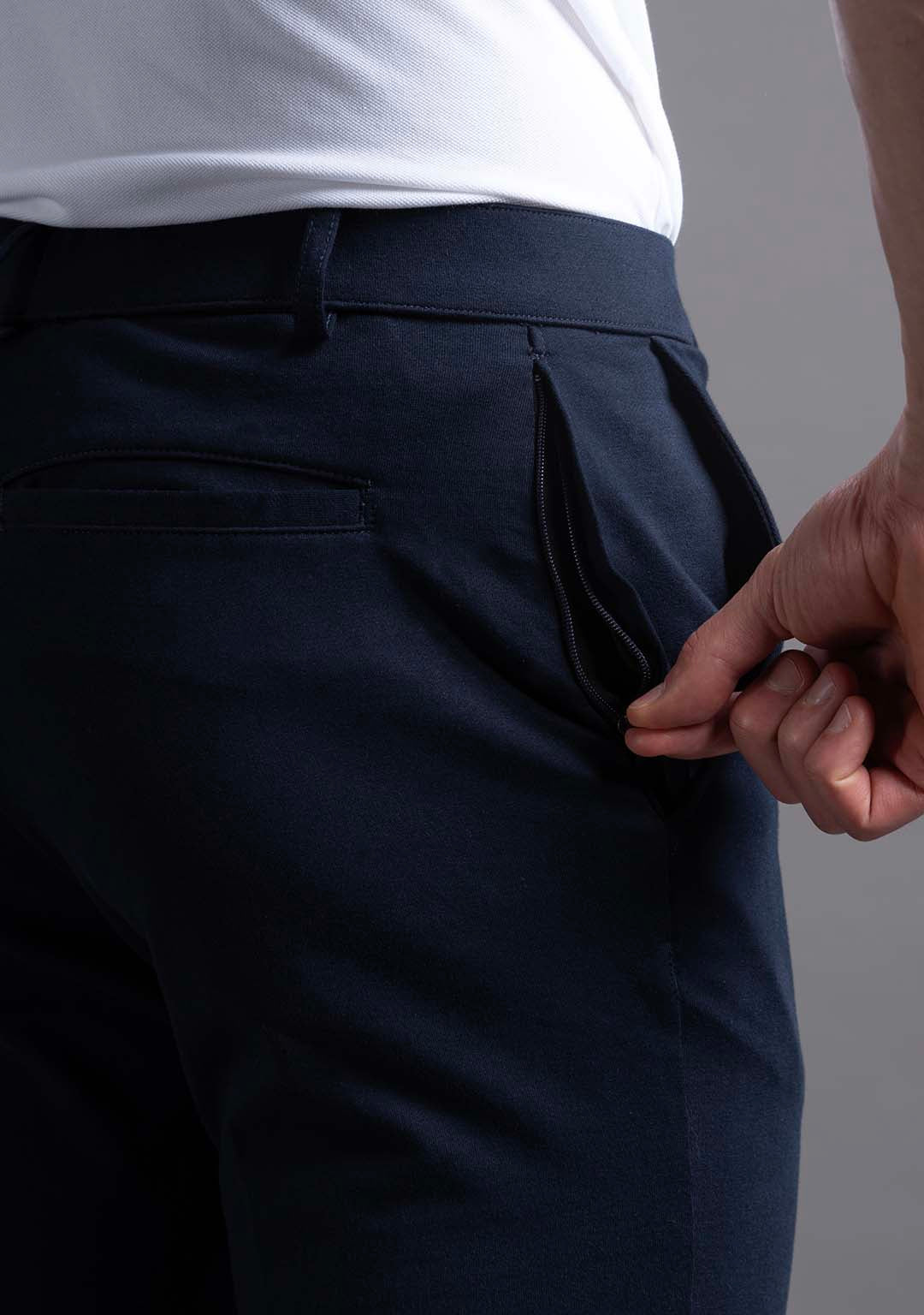 Transit Pants in Dark Navy