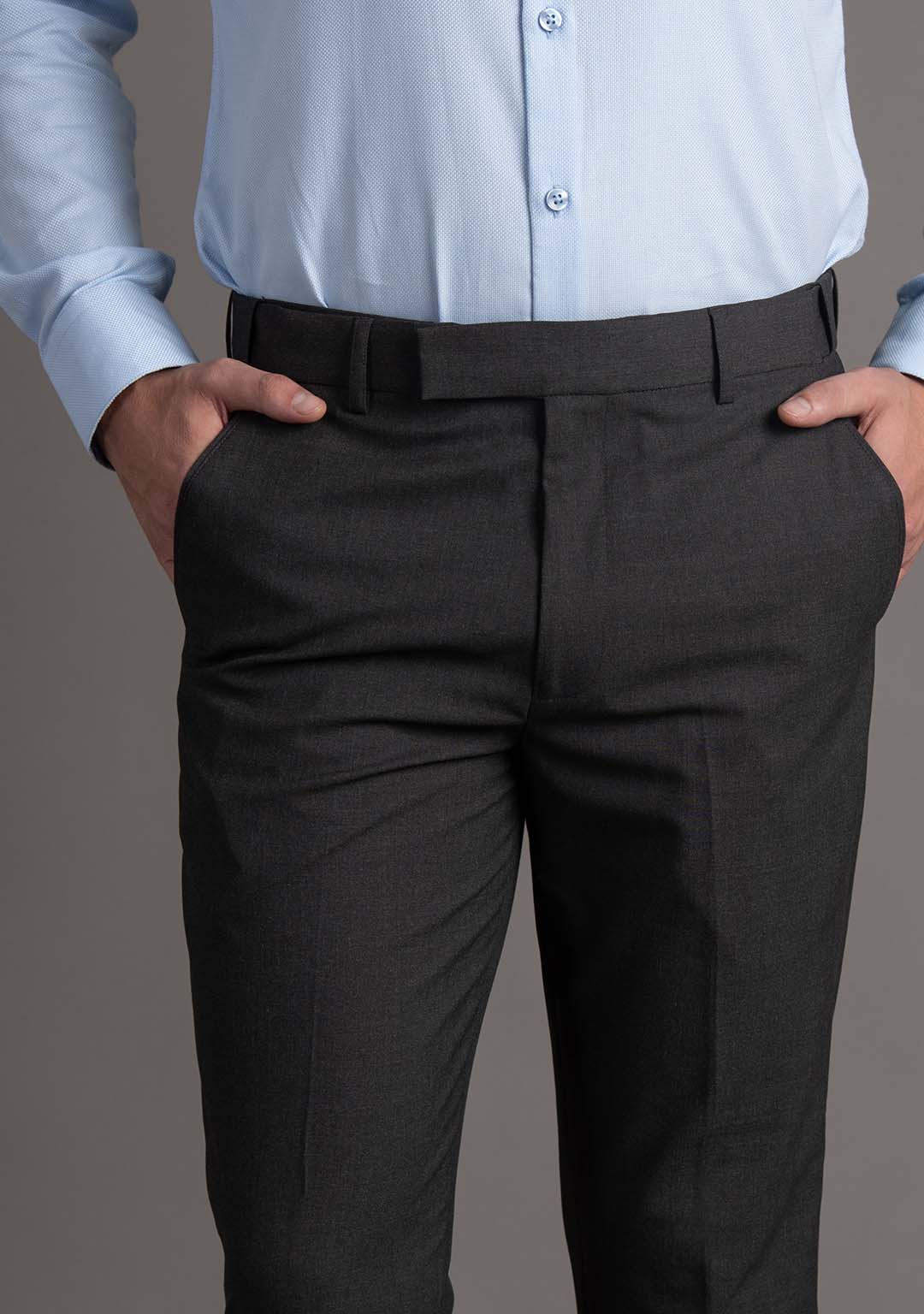 Elite Trousers in Grey Magnet