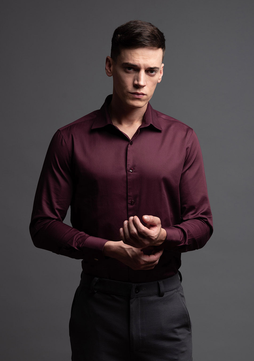 Men's Plain Shirts Online India, Buy Plain formal shirts for men online in  India – ottostore.com