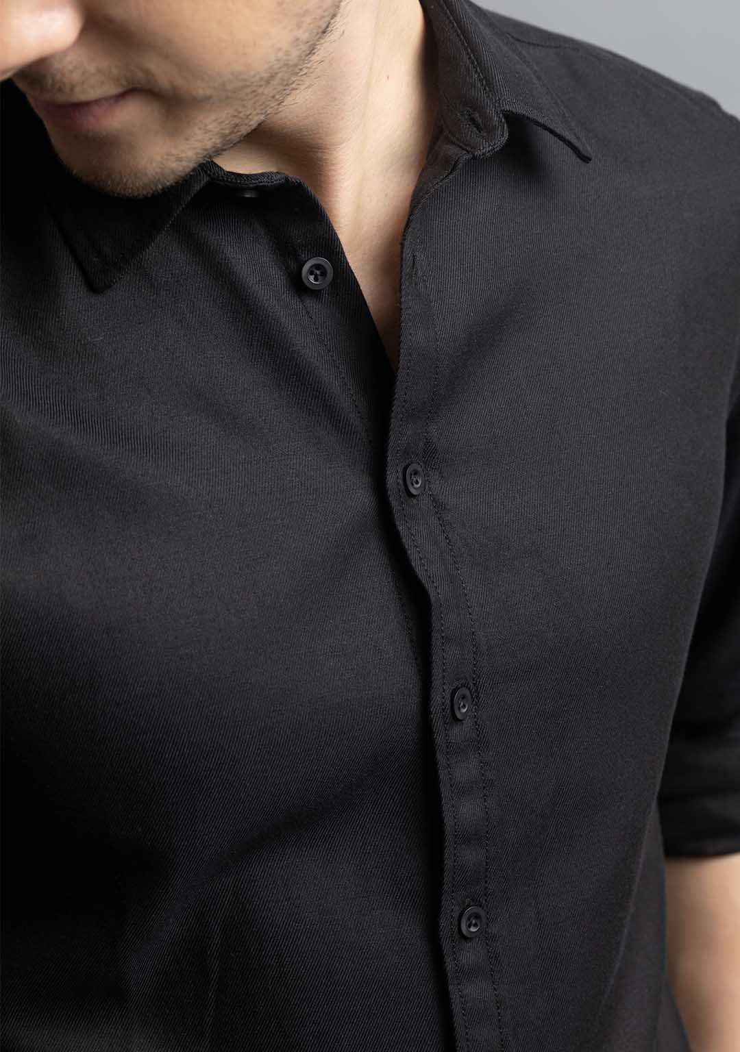 Branded on sale black shirt