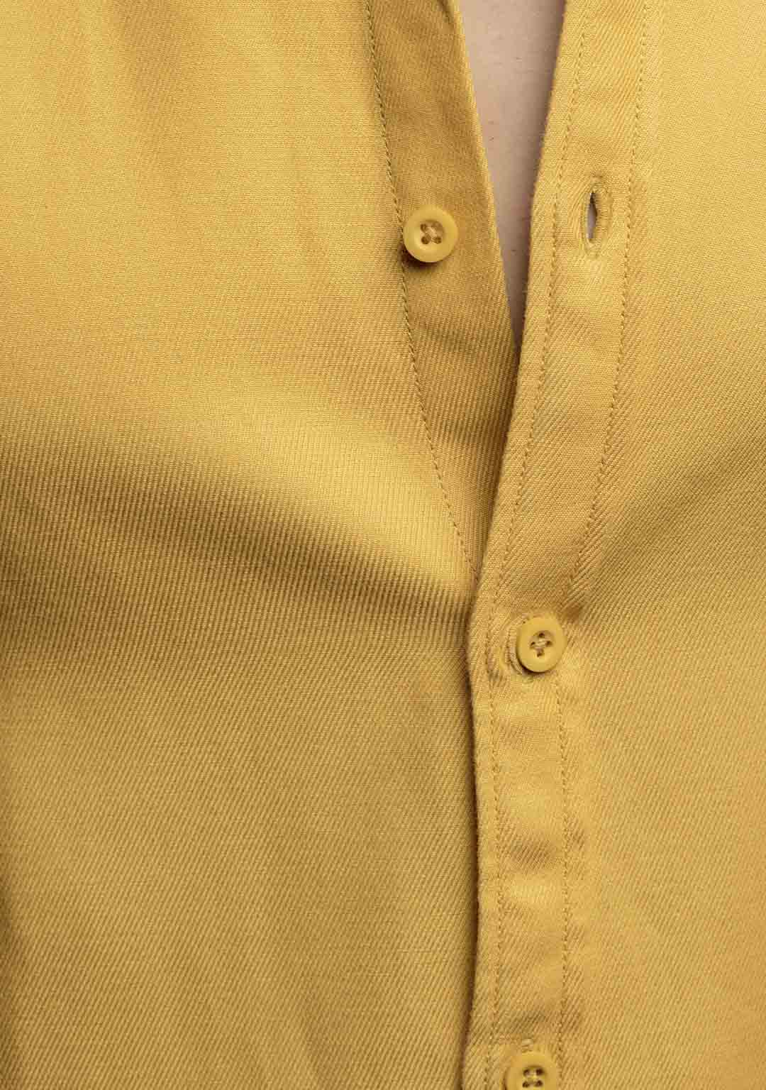 Tencel™ Shirt in Sunset Gold